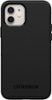 OtterBox - Symmetry Series for Apple® iPhone® 12 and iPhone 12 Pro - Black-Front_Standard