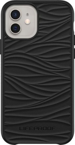 LifeProof - WAKE Series Skin Case for Apple® iPhone® 12 and iPhone 12 Pro - Black