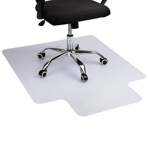 Image of Mind Reader 9-to-5 Collection, Office Chair Mat, Anti-Skid, 48 x 36, PVC - Clear