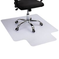 Mind Reader 9-to-5 Collection, Office Chair Mat, Anti-Skid, 48 x 36, PVC - Clear