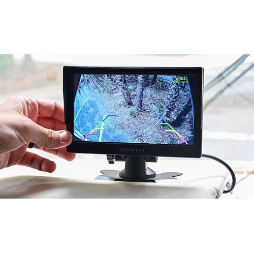 Intraphex RV Camera with Night Vision and 7” Monitor Kit - Black WHERE TO BUY