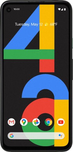  Google - Pixel 4a 128GB (Unlocked) - Just Black