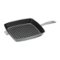 Staub - Cast Iron 12-inch Square Grill Pan - Graphite Grey-Angle_Standard