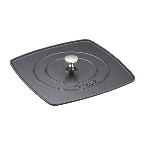 UPC 872078012175 product image for Staub - Cast Iron 10.3-inch Square Grill Press - Black Matte | upcitemdb.com