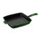 Staub - Cast Iron 12-inch Square Grill Pan - Basil-Angle_Standard