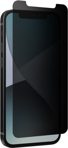 ZAGG - InvisibleShield® Glass Elite Privacy+ Maximum Impact & Privacy Filtering Screen Protector for Apple iPhone 12 mini
