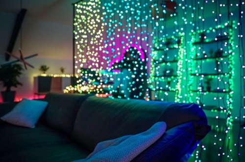 Twinkly Smart Light Curtain 210 RGB + LED Generation II - Multi BUY IN DUBAI