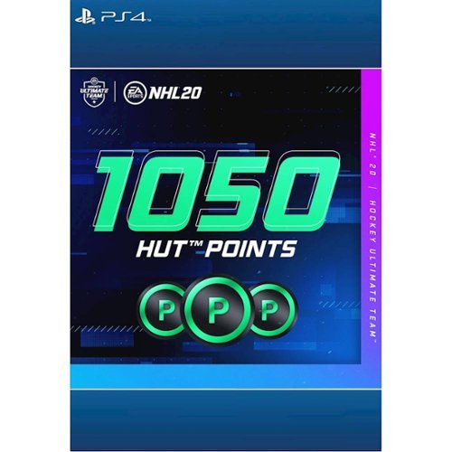 NHL 20 Hockey Ultimate Team 1,050 Points Standard Edition - PlayStation 4 [Digital]