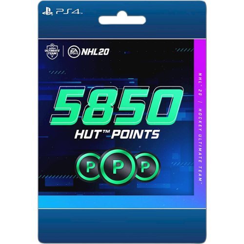 NHL 20 Hockey Ultimate Team 5,850 Points - PlayStation 4 [Digital]