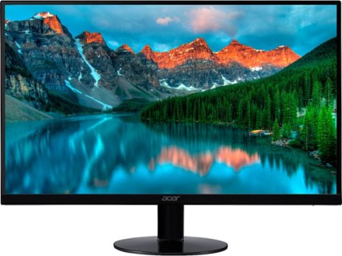 Acer - Geek Squad Certified Refurbished SA230 23" IPS LED FHD Monitor - Black