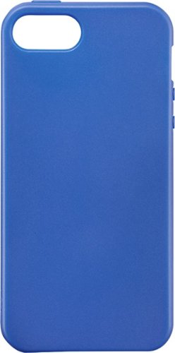  Rocketfish™ - Soft Shell Case for Apple® iPhone® 5 and 5s - Blue