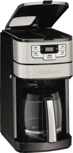 Cuisinart - 12 Cup Coffeemaker - Black/Stainless
