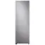Front. Samsung - 11.4 cu. ft. Capacity Convertible Upright Freezer - Stainless Steel Look.
