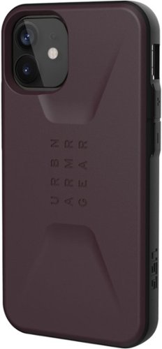 UAG Civilian Hard shell Case for Apple iPhone 12 Mini - Eggplant GLOBAL SHIPPING