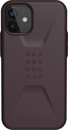 UAG Civilian Hard shell Case for Apple iPhone 12 Mini - Eggplant HOW TO BUY