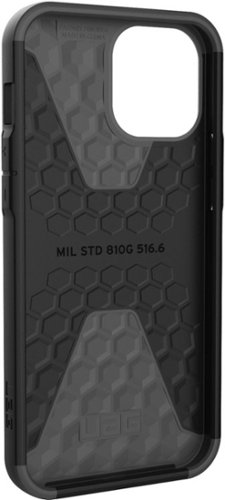 UAG Civilian Series Hard shell Case for iPhone 12 Pro Max - Silver WORLDWIDE DELIVERY