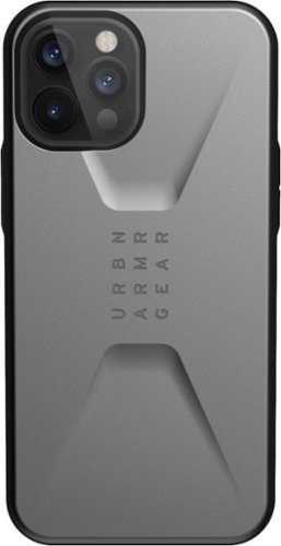 UAG Civilian Series Hard shell Case for iPhone 12 Pro Max - Silver GLOBAL SHIPPING