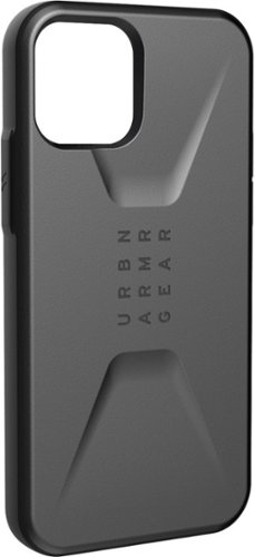 UAG - Civilian Series Hard shell Case for iPhone 12 / 12 Pro - Silver
