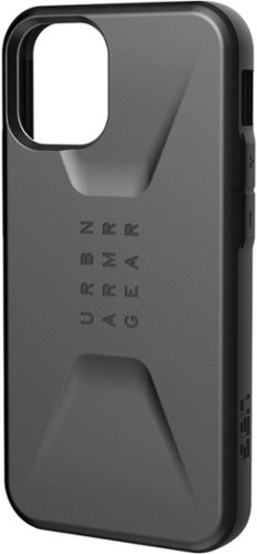 UAG - Civilian Series Hard shell Case for iPhone 12 Mini - Silver