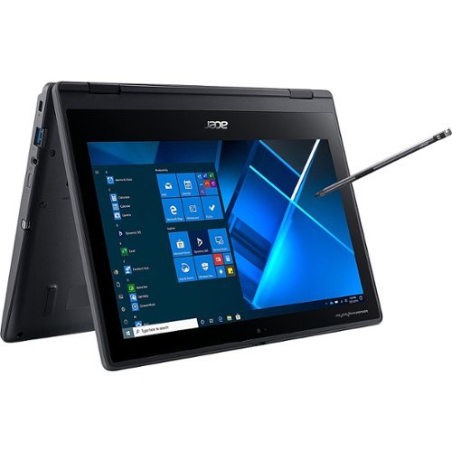 ACER TRAVELMATE SPIN B3 B311RN-31 11.6 LAPTOP - INTEL CELERON - 4 GB MEMORY - 128 GB EMMC - SHALE BLACK BUY IN EUROPE