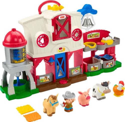  Fisher-Price - Little People Caring for Animals Farm - red