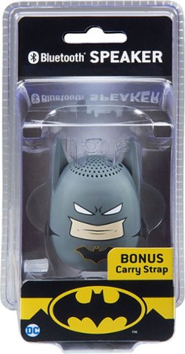 KIDdesigns Batman Bluetooth Mini Character Speaker - Black GLOBAL SHIPPING