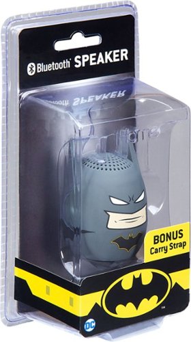KIDdesigns Batman Bluetooth Mini Character Speaker - Black WHERE TO BUY
