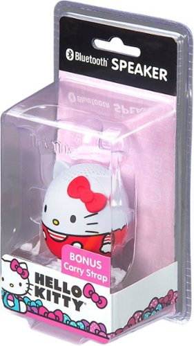 KIDdesigns Hello Kitty Bluetooth Mini Character Speaker - Red GLOBAL SHIPPING