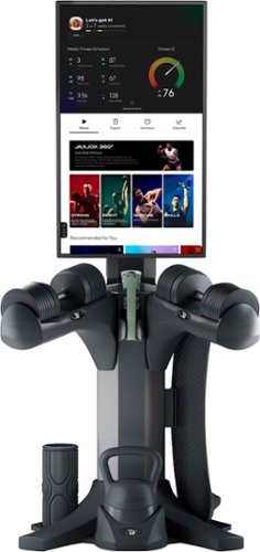 JAXJOX - InteractiveStudio - All-In-One Smart Gym - Cool Gray