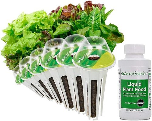 AeroGarden - Heirloom Salad Greens (6-Pod) - Green