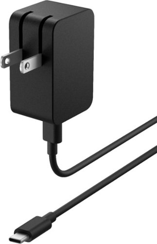 Microsoft - Surface Duo USB-C® Power Supply - Black