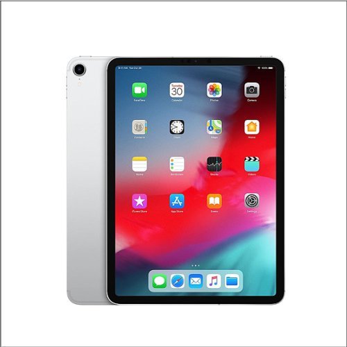Certified Refurbished - Apple iPad Pro 11" (1st Generation) (2018) Wi-Fi - 64GB - Silver-Front_Standard 