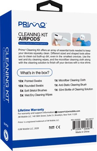 Just Wireless Airpods Cleaning Kit - Clear GLOBAL SHIPPING