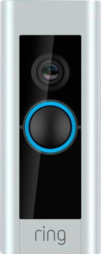 Ring - Refurbished Pro Smart Wi-Fi Video Doorbell - Wired