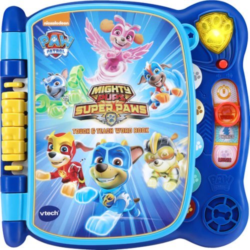 VTech - PAW Patrol Mighty Pups Touch & Teach Word Book - Multicolor