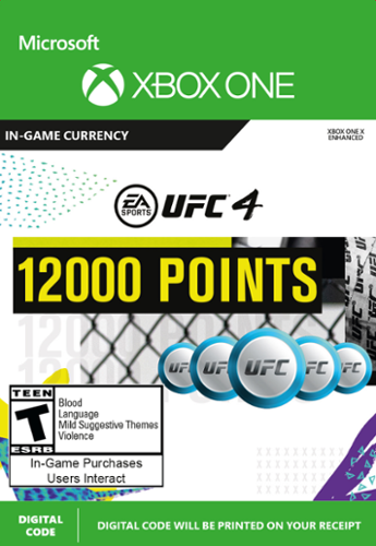 UFC 4 12,000 Points - Xbox One [Digital]