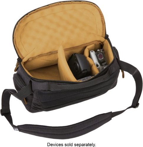 Case Logic Viso Medium DSLR/Mirrorless Camera, Drone & Lens Shoulder Bag/Case with Weather Resistant EVA Base, & Foam Compartments - Black BUY IN EUROPE