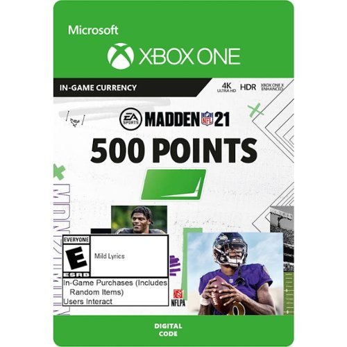 Madden NFL 21 500 Points - Xbox One [Digital]