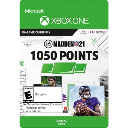 Madden NFL 21 1050 Points - Xbox One [Digital]