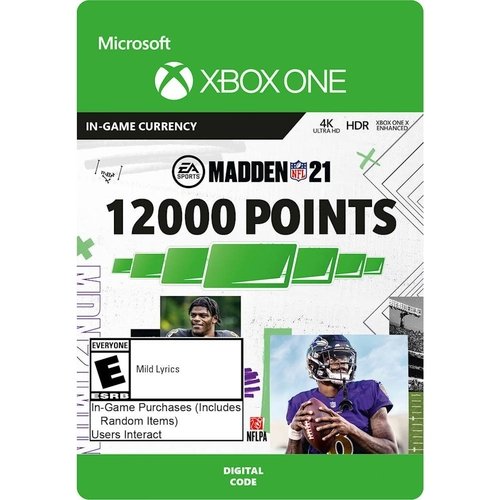 Madden NFL 21 12000 Points - Xbox One [Digital]