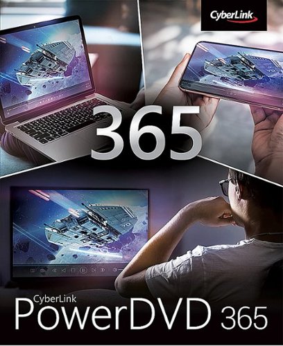 Cyberlink - PowerDVD 365 (1-Device) (1-Year Subscription) - Windows [Digital]