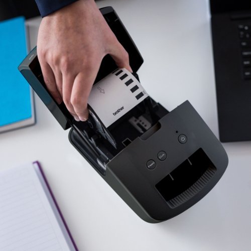 Brother QL-600 Economic Desktop Label Printer - Black BUY IN EUROPE