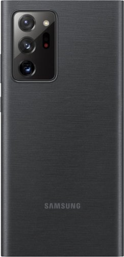 Samsung LED Wallet Cover for Galaxy Note20 Ultra 5G - Black WORLDWIDE DELIVERY