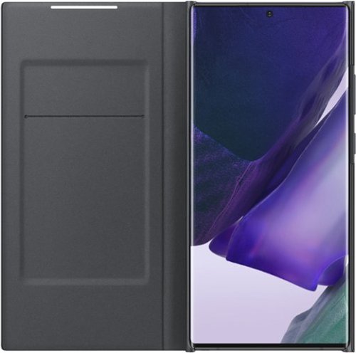 Samsung LED Wallet Cover for Galaxy Note20 Ultra 5G - Black GLOBAL SHIPPING