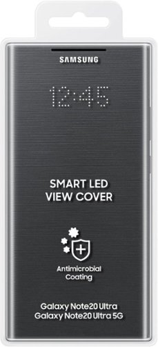 Samsung LED Wallet Cover for Galaxy Note20 Ultra 5G - Black SHOP ONLINE