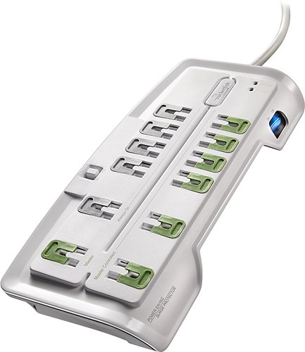  Rocketfish™ - 12-Outlet Surge Protector - Multi