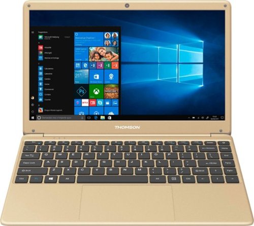 Thomson - Geek Squad Certified Refurbished NEO X 14.1" Laptop - Intel Celeron - 4GB Memory - 64GB eMMC - Gold-Front_Standard 