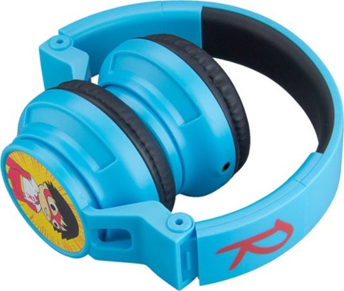 KIDdesigns eKids Ryan's World Wireless Over the Ear Headphones - blue HOW TO BUY