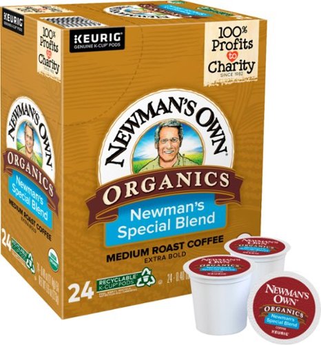 Newman's Own Organics Special Blend Keurig Single-Serve K-Cup Pods, Medium Roast Coffee, 24 Count