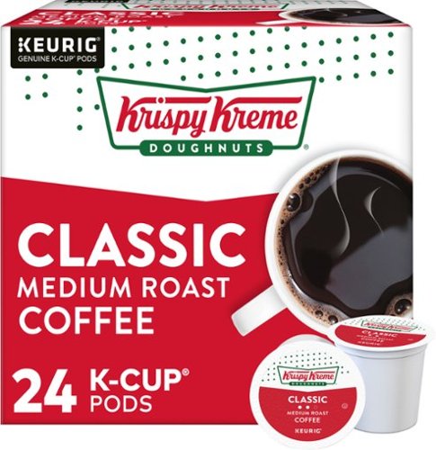 Krispy Kreme - Classic Coffee, Keurig Single Serve K-Cup Pods, Medium Roast, 24 Count
